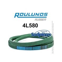 Courroie tondeuse 4L580 Roulunds Continental 12,7 x 7,2 x 1473 mm 2