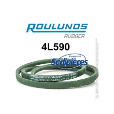 Courroie tondeuse 4L590 Roulunds Continental 12,7 x 7,2 x 1499 mm 2