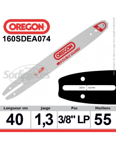 Guide tronconneuse OREGON DB Guard A041. 40 cm
