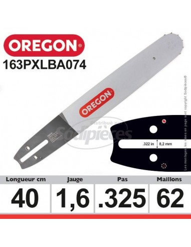 Guide tronconneuse OREGON ARMOR TIP D025
