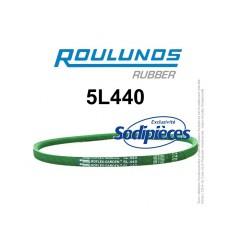 Courroie tondeuse 5L440 Roulunds Continental 15,8 x 9,5 x 1118 mm 2