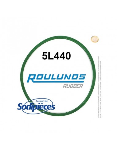 Courroie tondeuse 5L440 Roulunds Continental 15,8 x 9,5 x 1118 mm