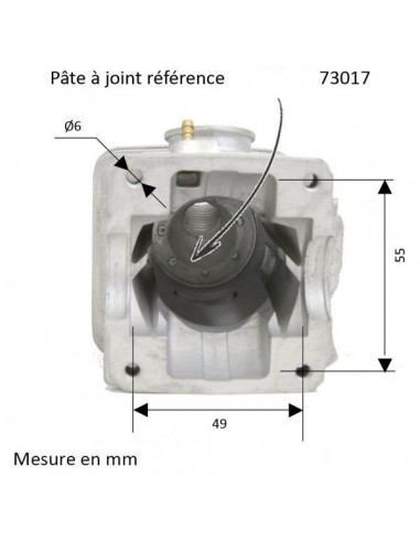 Cylindre piston tronçonneuse Stihl 023/MS230 Ø 40 mm