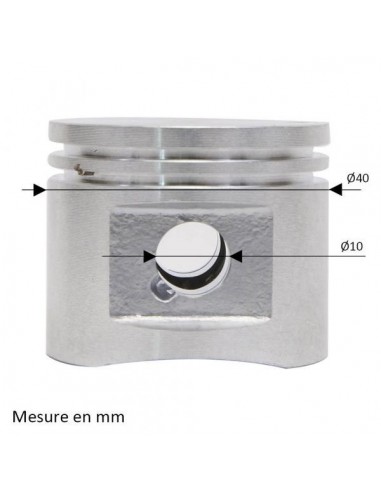 Cylindre piston tronçonneuse Stihl 023/MS230 Ø 40 mm