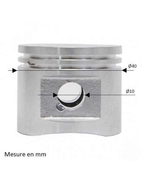Cylindre piston tronçonneuse Stihl 023/MS230 Ø 40 mm