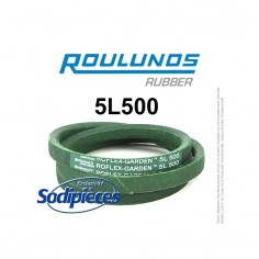 Courroie tondeuse 5L500 Roulunds Continental 15,8 x 9,5 x 1270 mm 2