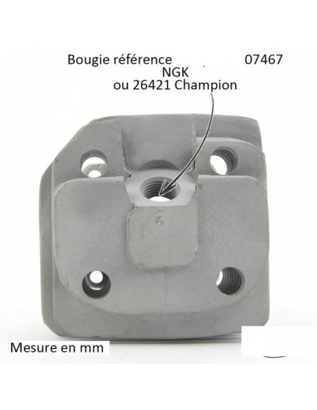 Cylindre piston tronçonneuse Shindaiwa 488 Ø 43mm