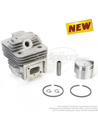 Cylindre pour tronçonneuse Mitsubishi TL52 Ø44 mm