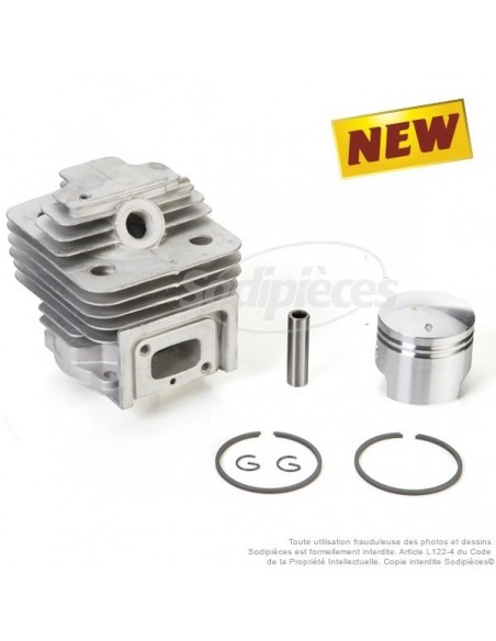 Cylindre pour tronçonneuse Mitsubishi TL52 Ø44 mm
