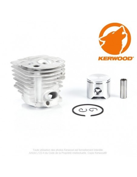 Cylindre piston tronçonneuse Husqvarna 50, 50 Special, 51, 55 Ø 45mm