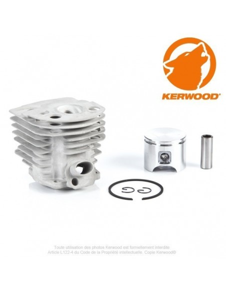 Cylindre piston tronçonneuse Husqvarna 55. Ø 45mm