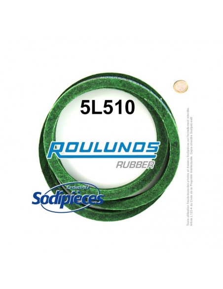 Courroie tondeuse 5L510 Roulunds Continental 15,8 x 9,5 x 1295 mm