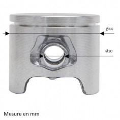 Cylindre piston tronçonneuse husqvarna 350/346XP Ø 44 mm 2