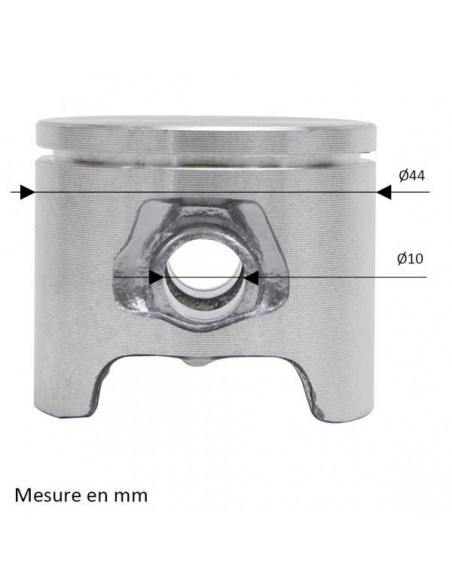 Cylindre piston tronçonneuse husqvarna 350/346XP Ø 44 mm