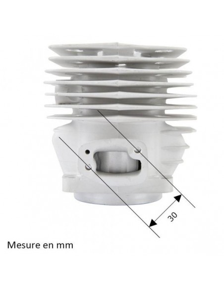 Cylindre piston tronçonneuse Husqvarna 181/281/288. Ø 54 mm