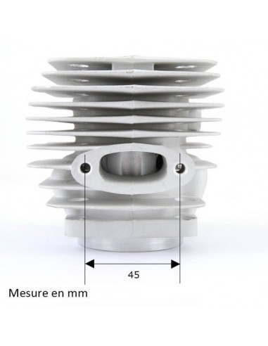 Cylindre piston tronçonneuse Husqvarna 181/281/288. Ø 54 mm