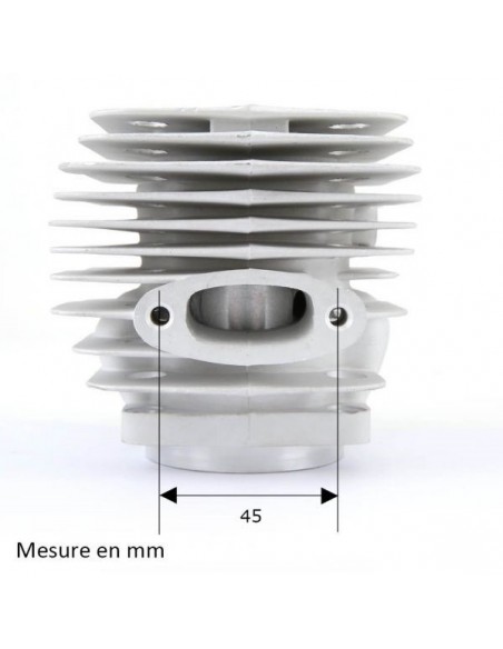Cylindre piston tronçonneuse Husqvarna 181/281/288. Ø 54 mm