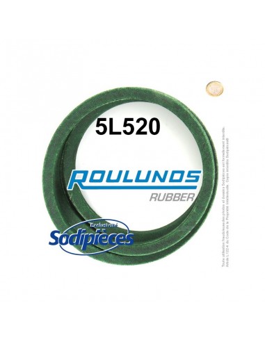 Courroie tondeuse 5L520 Roulunds Continental 15,8 x 9,5 x 1321 mm