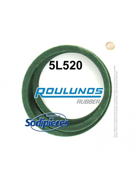 Courroie tondeuse 5L520 Roulunds Continental 15,8 x 9,5 x 1321 mm