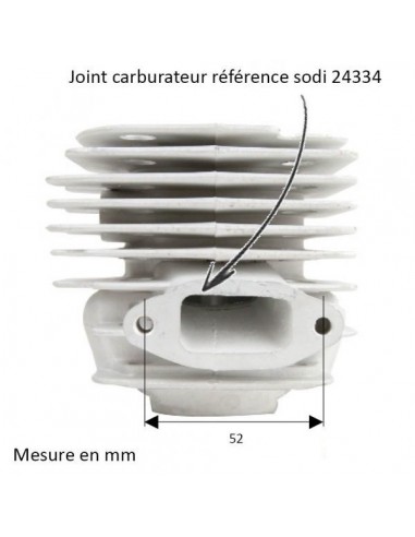 Cylindre piston pour tronçonneuse HUSQVARNA 365 Ø 48mm