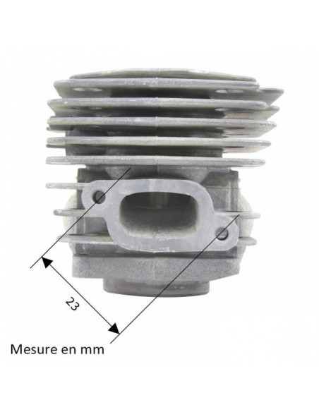Cylindre piston diam 47mm pour Tronçonneuse HUSQVARNA 357 - 359 - 357XP ou JONSERED CS2159 / CS 2159