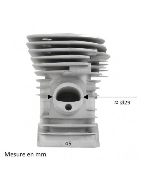 Cylindre piston pour Husqvarna 340 diamètre 40 mm