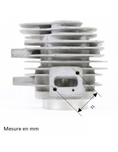 Cylindre piston ø50mm pour Découpeuse HUSQVARNA - PARTNERS K650