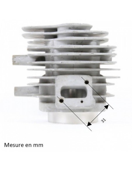 Cylindre piston ø50mm pour Découpeuse HUSQVARNA - PARTNERS K650