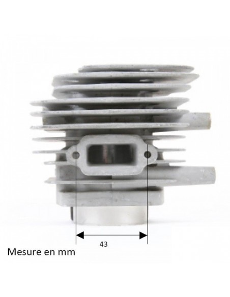 Cylindre piston ø50mm pour Découpeuse HUSQVARNA - PARTNERS K650
