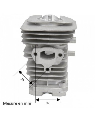 Cylindre tronçonneuse Husqvarna 136 - 137 - 141 - 142 Ø40 mm