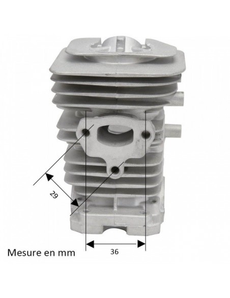 Cylindre tronçonneuse Husqvarna 136 - 137 - 141 - 142 Ø40 mm