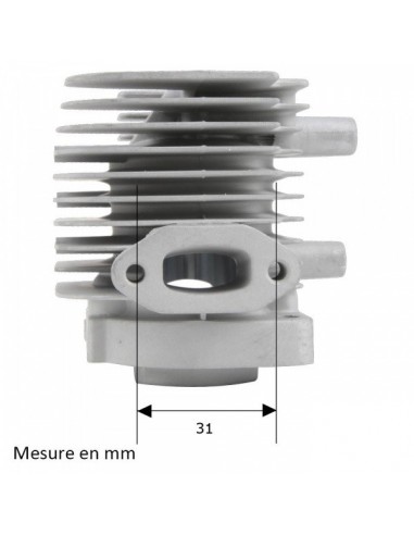 Cylindre piston débroussailleuse Shindaiwa 230, C230 Ø 32 mm
