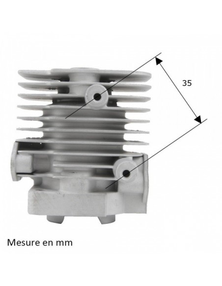 Cylindre piston débroussailleuse Shindaiwa 230, C230 Ø 32 mm