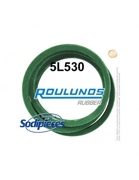Courroie tondeuse 5L530 Roulunds Continental 15,8 x 9,5 x 1346 mm