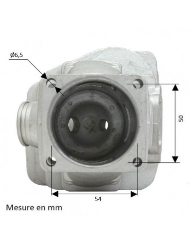 Cylindre piston pour tronçonneuse Stihl 066/ MS 660 Ø 54mm
