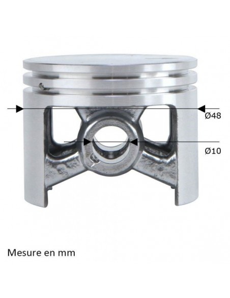 Cylindre piston tronçonneuse Stihl 036-036 QS/MS Ø 48mm