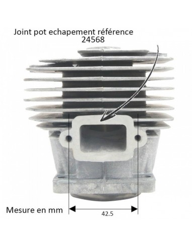 Cylindre piston tronçonneuse Stihl MS441, MS441C Ø 50mm