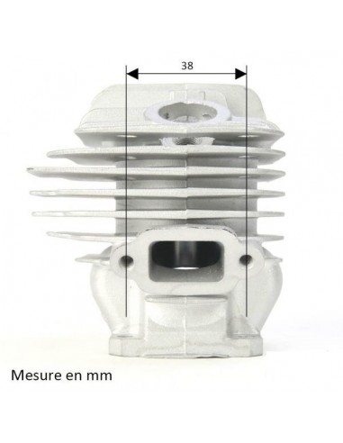 Cylindre piston tronçonneuse Stihl 026-MS260-260C Ø 44m