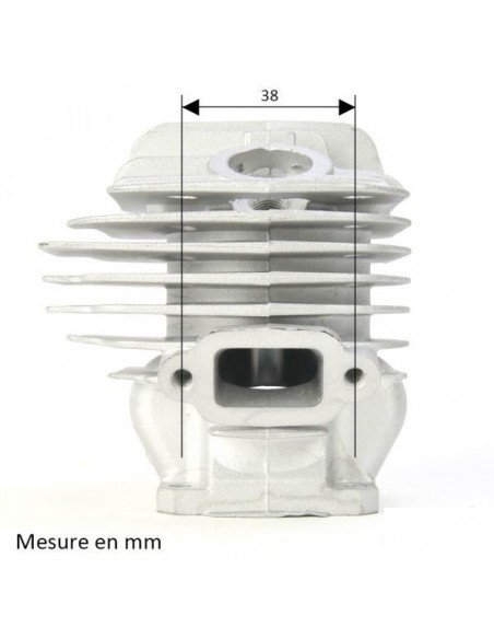 Cylindre piston tronçonneuse Stihl 026-MS260-260C Ø 44m