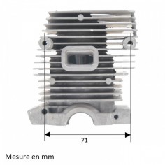 Cylindre piston pour tronçonneuse Stihl MS190 Ø 38mm 2