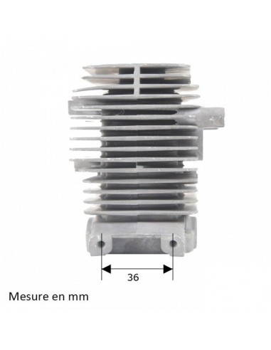 Cylindre piston pour tronçonneuse Stihl MS190, 019. Ø 40 mm