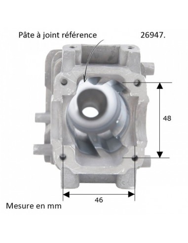 Cylindre piston pour tronçonneuse Stihl MS190, 019. Ø 40 mm