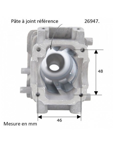 Cylindre piston pour tronçonneuse Stihl MS190, 019. Ø 40 mm
