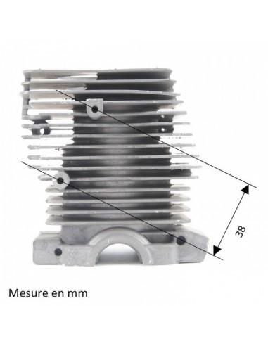 Cylindre piston pour tronçonneuse Stihl MS190, 019. Ø 40 mm