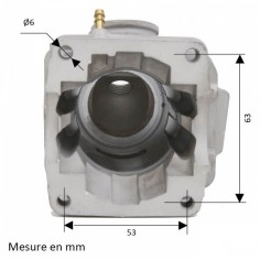 Cylindre piston tronçonneuse Stihl MS 310 Ø 47mm 2