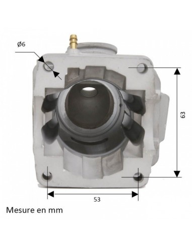 Cylindre piston tronçonneuse Stihl MS 310 Ø 47mm