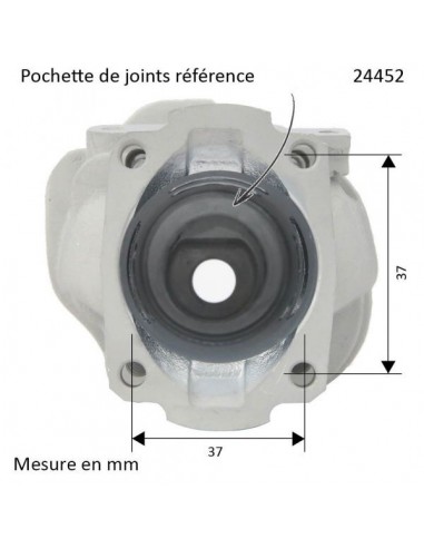 Cylindre piston tronçonneuse Stihl 041 Ø 44mm