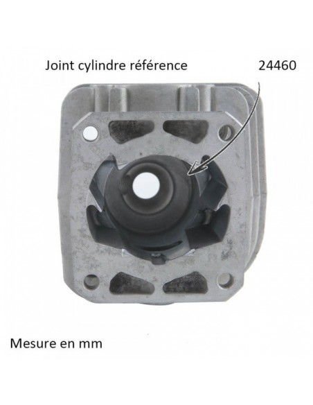 Cylindre piston pour debroussailleuse Stihl FS400 Ø 40 mm. 4128 020 1201
