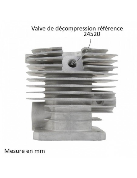Cylindre piston débroussailleuse Stihl FS 450 Ø 42 mm