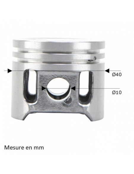 Cylindre piston débroussailleuse Stihl FS 280 Ø 40 mm